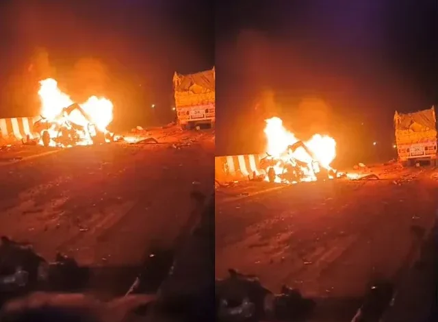 Mirzapur accident, Mirzapur road accident new