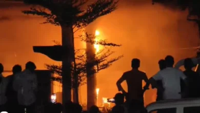 MP Fire News, Rajgarh Fire Incident, Pachore Petrol Pump Fire