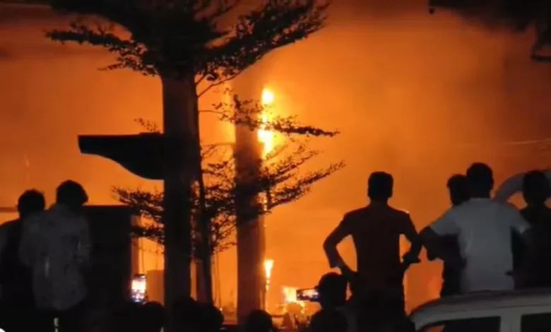 MP Fire News, Rajgarh Fire Incident, Pachore Petrol Pump Fire