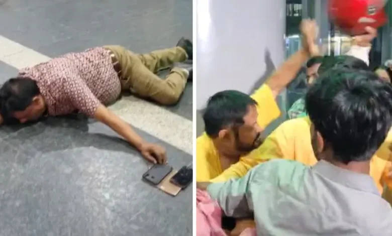 Kolkata Airport Clash
