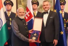 pm modi got The Order of the White Double Cross