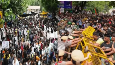 Delhi Police, CJP Protest, Jantar Mantar Protest, NEET Paper Leak 
