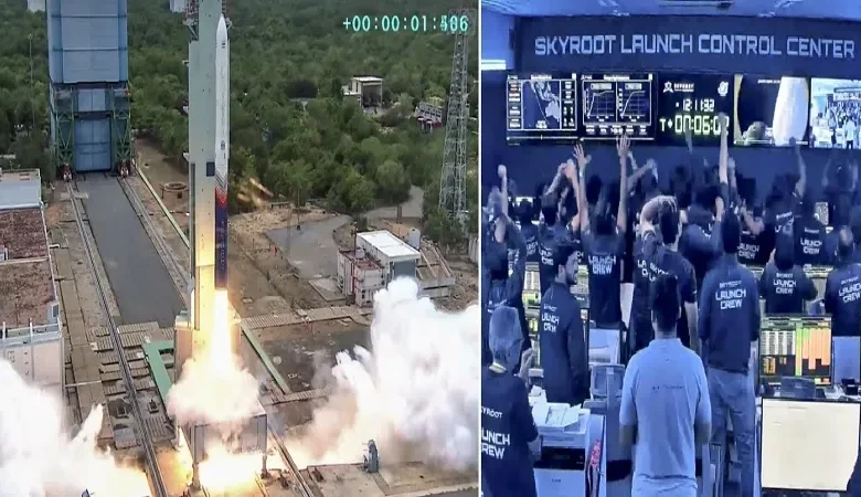 Vikram-1 Launch, Skyroot Aerospace, ISRO News, India Space Mission, Private Rocket Launch