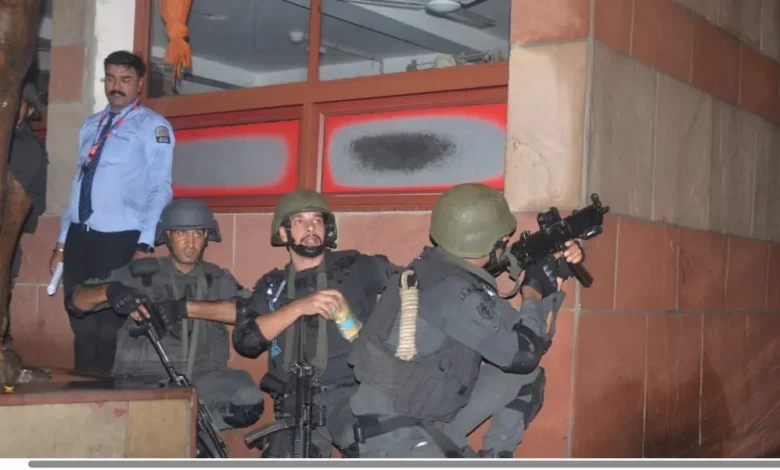 Delhi Police, NSG Mock Drill, Kalkaji Mandir Security, Nehru Place Security, Independence Day Security