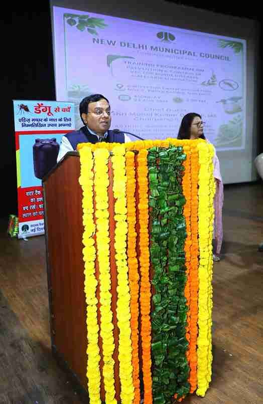 NDMC, Dengue Prevention, Malaria Control, Chikungunya Awareness, Manoj Kumar Dwivedi