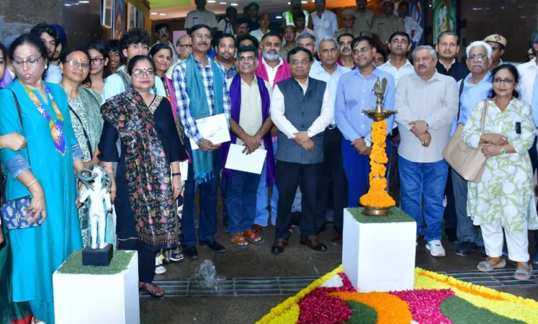 Har Ghar Tiranga 2026, NDMC Art Exhibition, Manoj Kumar Dwivedi, Delhi Art Exhibition, Live Painting Workshop