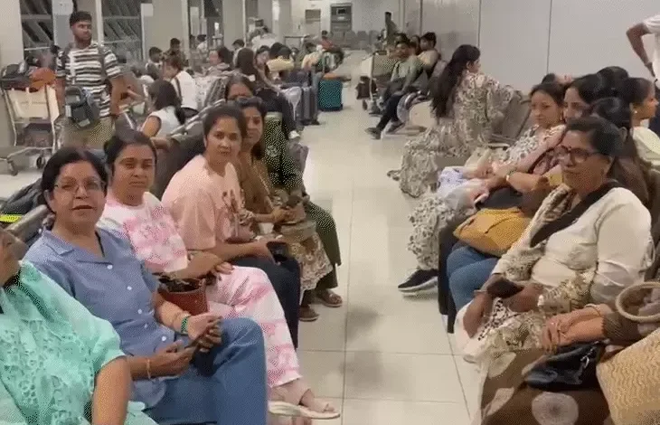 Air India Flight Bangkok Airport flight delay