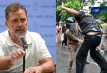 राहुल गांधी और किरेन रिजिजू के बीच दिल्ली पुलिस कार्रवाई को लेकर बयानबाजी