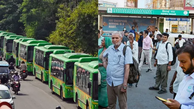 DTC Bus Strike, Delhi Bus Drivers, DTC Employees Protest, Delhi Transport, DTC Salary Hike