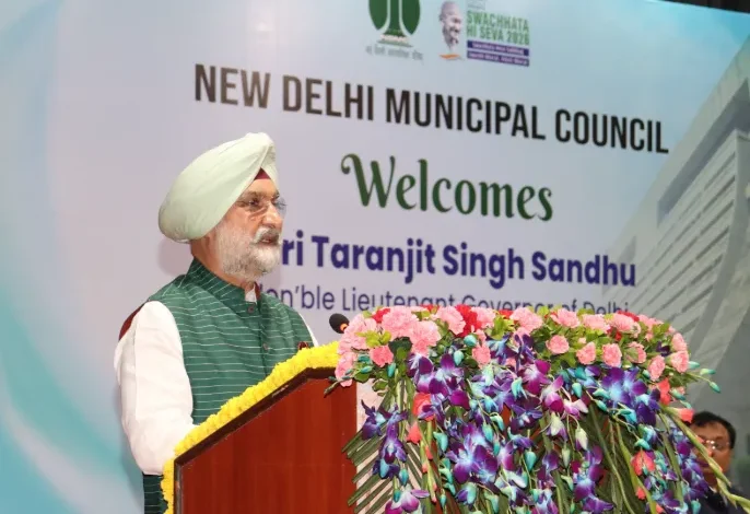 New Delhi Municipal Council, Taranjit Singh Sandhu, NDMC Delhi, Zero Waste Delhi, Delhi Civic Services
