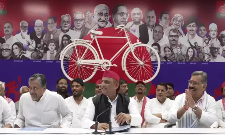 UP MLC Election, Sanjayan Tripathi, Akash Agarwal, Samajwadi Party, Uttar Pradesh Politics
