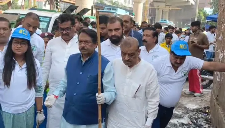 Swachh Bharat, Gandhi Jayanti, Harsh Malhotra, Delhi Cleanliness Drive, Vikas Marg