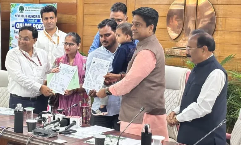 NDMC Digital Services, Birth Death Registration Delhi, NDMC Pet Services, 346 Public Toilets Delhi, New Delhi Municipal Council